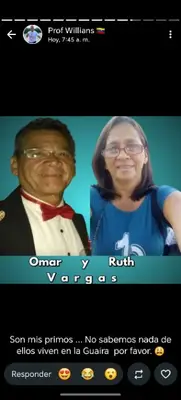 Foto de Omar Vargas y Ruth Vargas