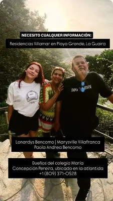 Foto de Paola, Mary y lonardys bencomo