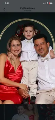 Foto de Solmaire Rodriguez, Daniel y Thiago