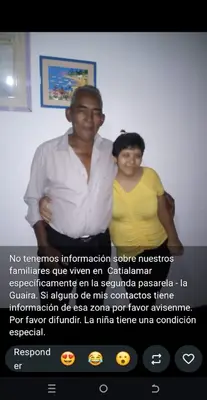 Foto de Héctor yepes y Ana Raquel Yepes