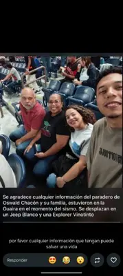 Foto de Oswald Chacón y Yatzury Chacón
