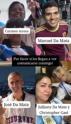 Foto de Julianny Da Mata Manuel Da Mata, Christopher Gael, Teresa Henríquez