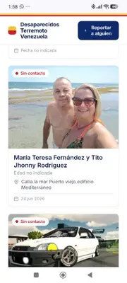 Foto de Tito Jhonny Rodríguez y María Teresa Fernández