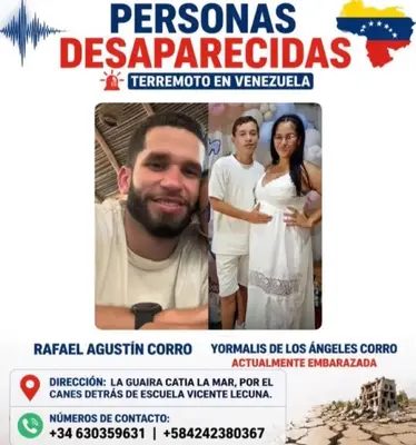 Foto de Rafael y Yormalis Corro