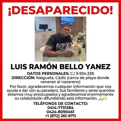 Foto de Luis Ramón Bello Yanez