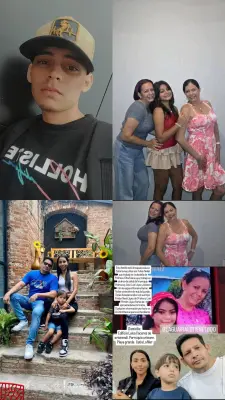 Foto de Elba Lopez, Valentina López, Yulvin López, Jhosnel Duarte, Romainy Farias de López, José Luis López, Luis Román López