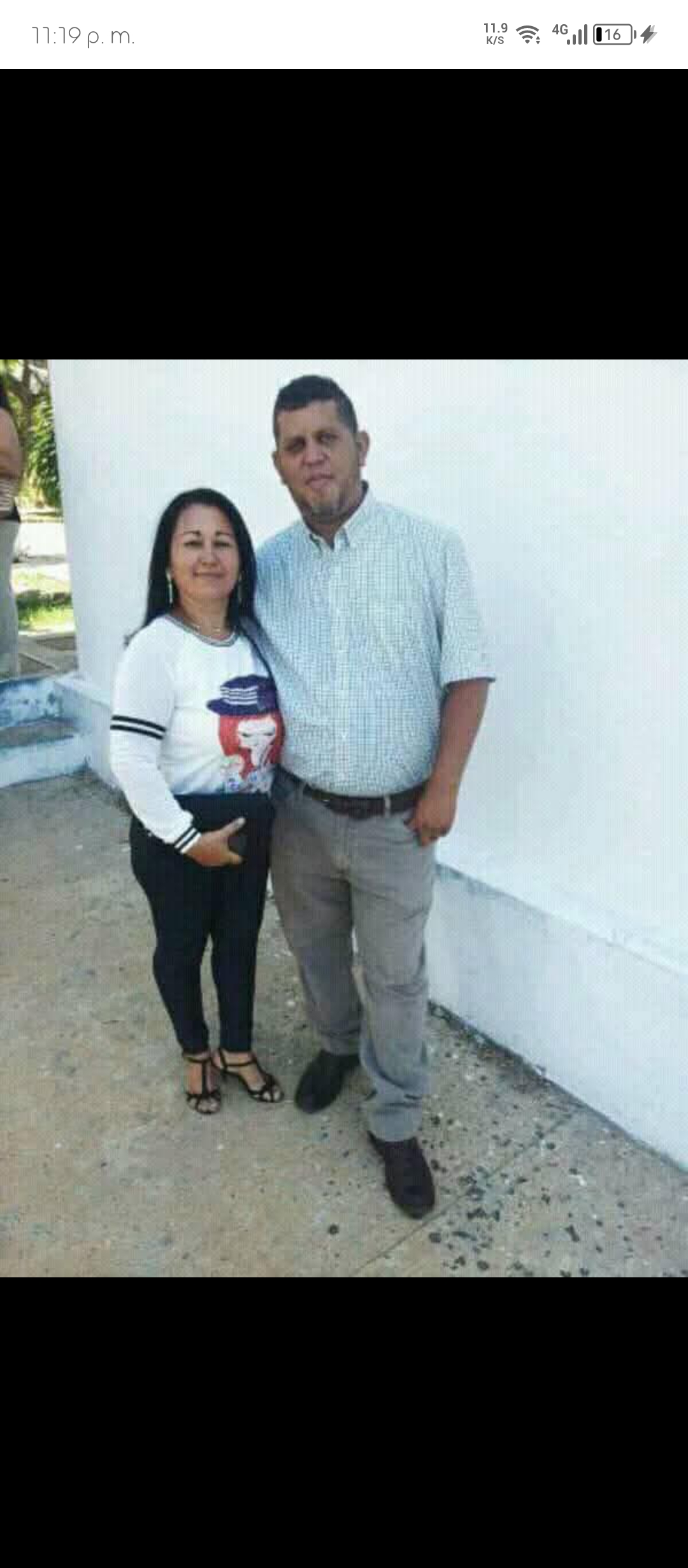 Foto de Carlos Vargas y Josefina torres Teran