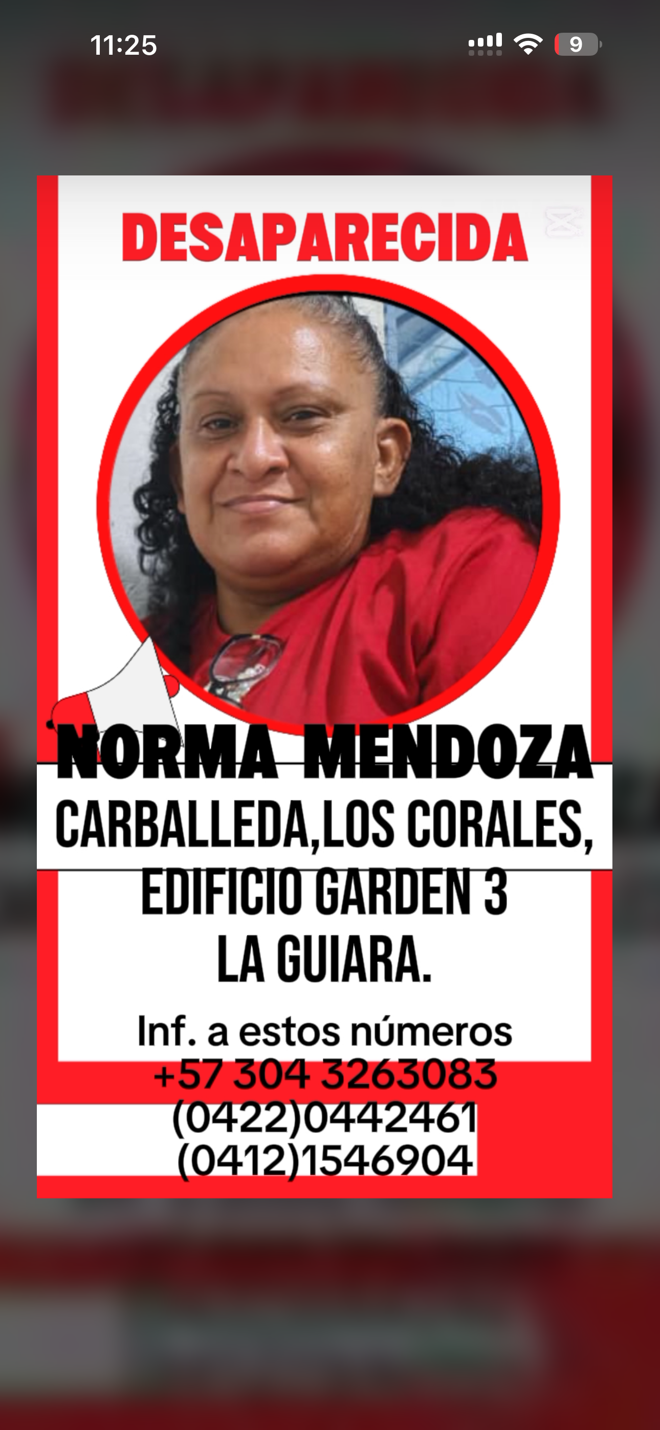 Foto de Norma Mendoza