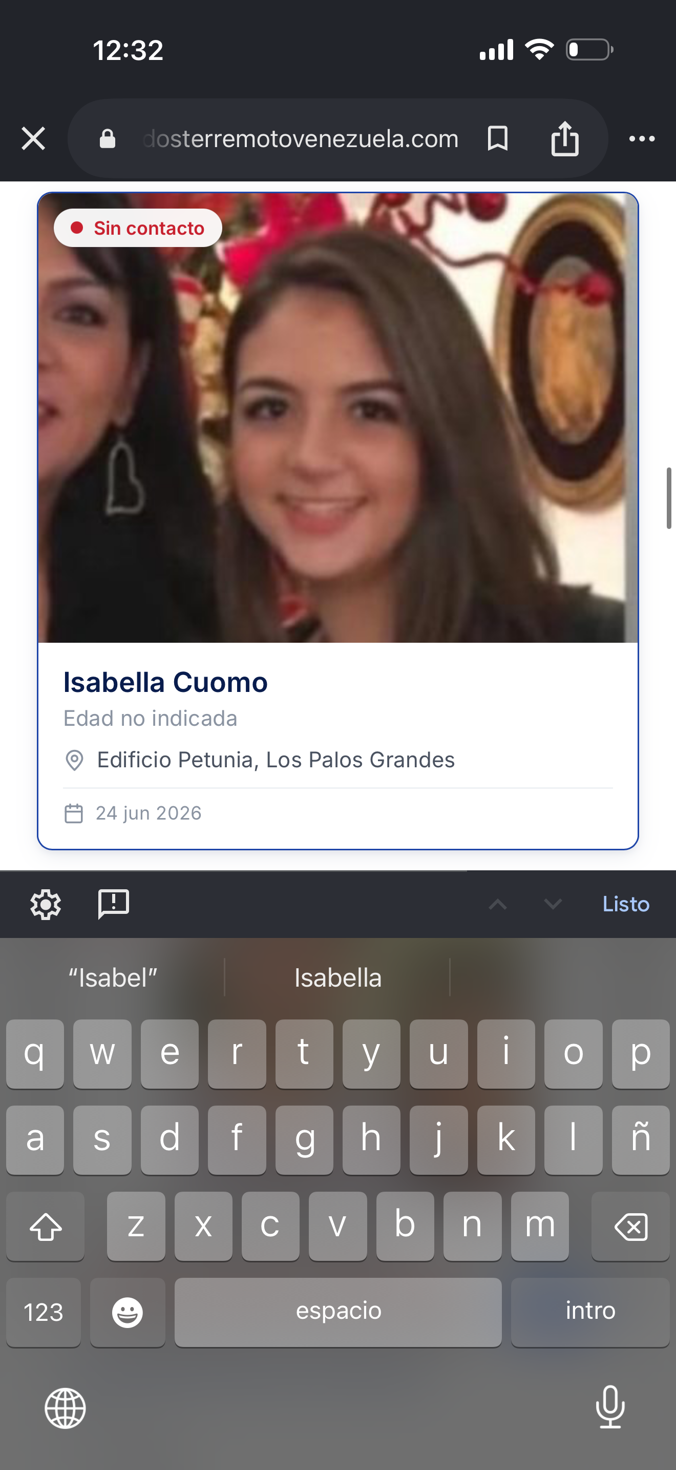 Foto de Isabella Cuomo