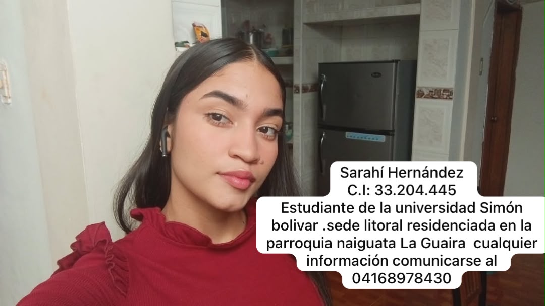 Foto de Sarahí Hernández