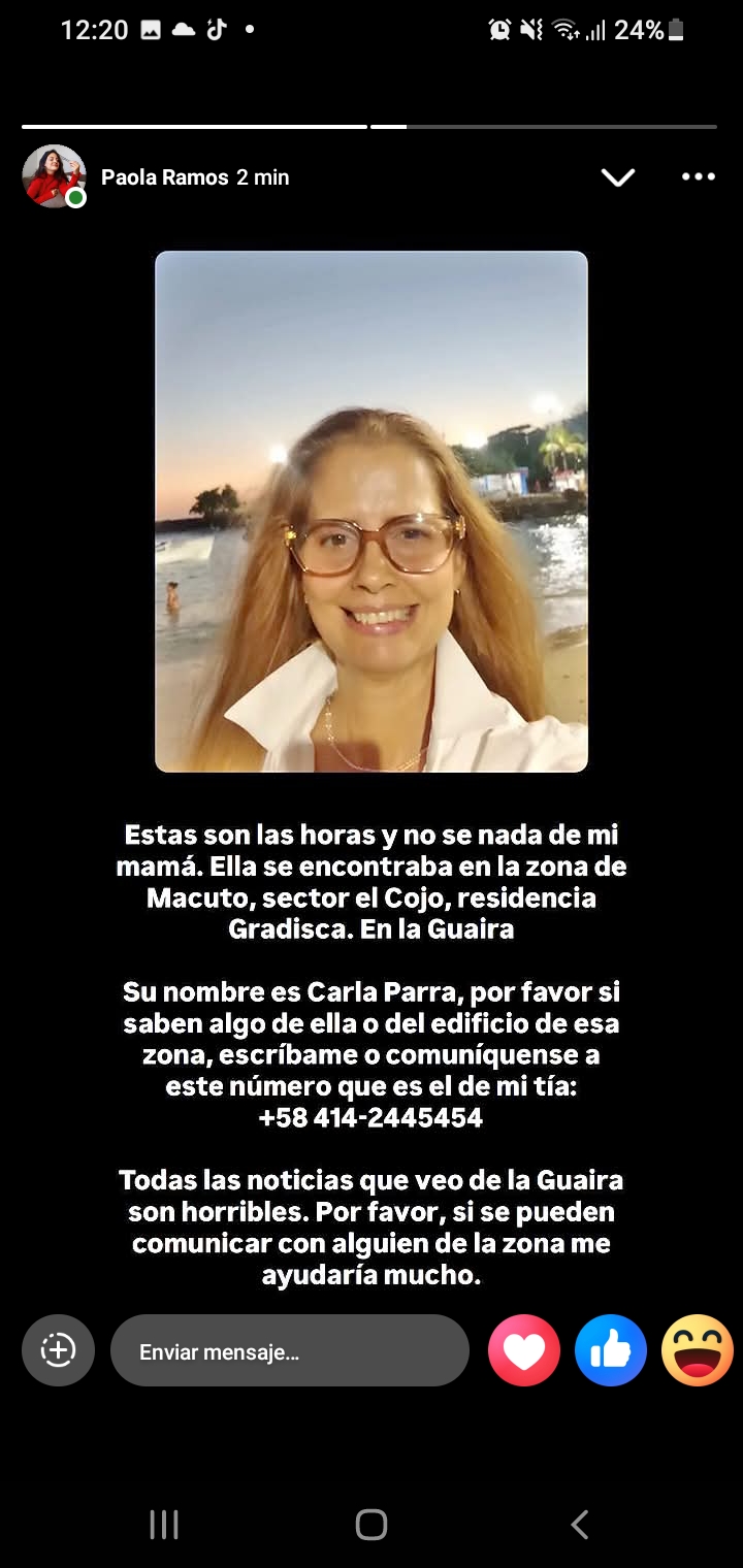 Foto de Carla berioska Parra pabon