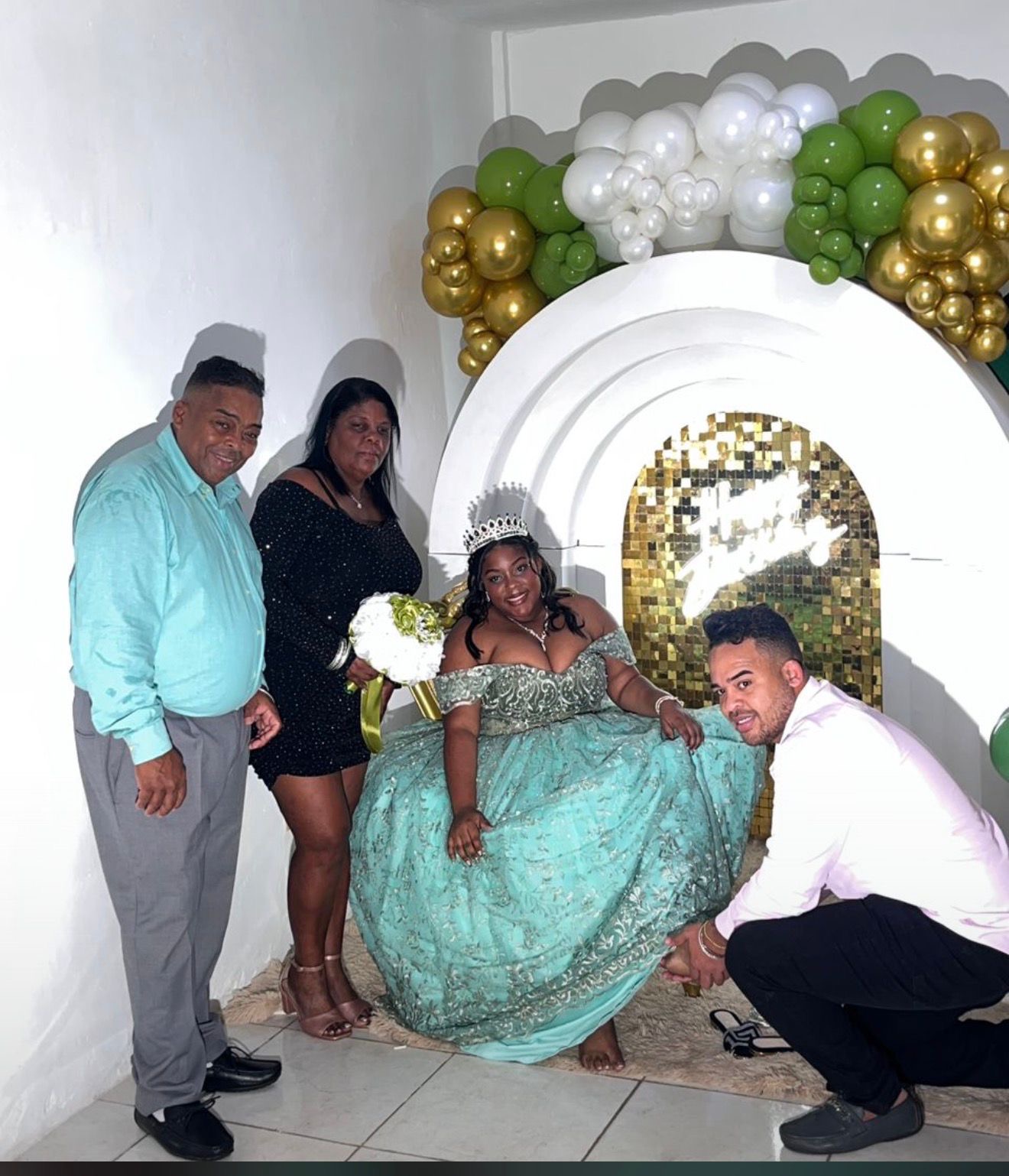 Foto de José Gregorio y familia Ladera
