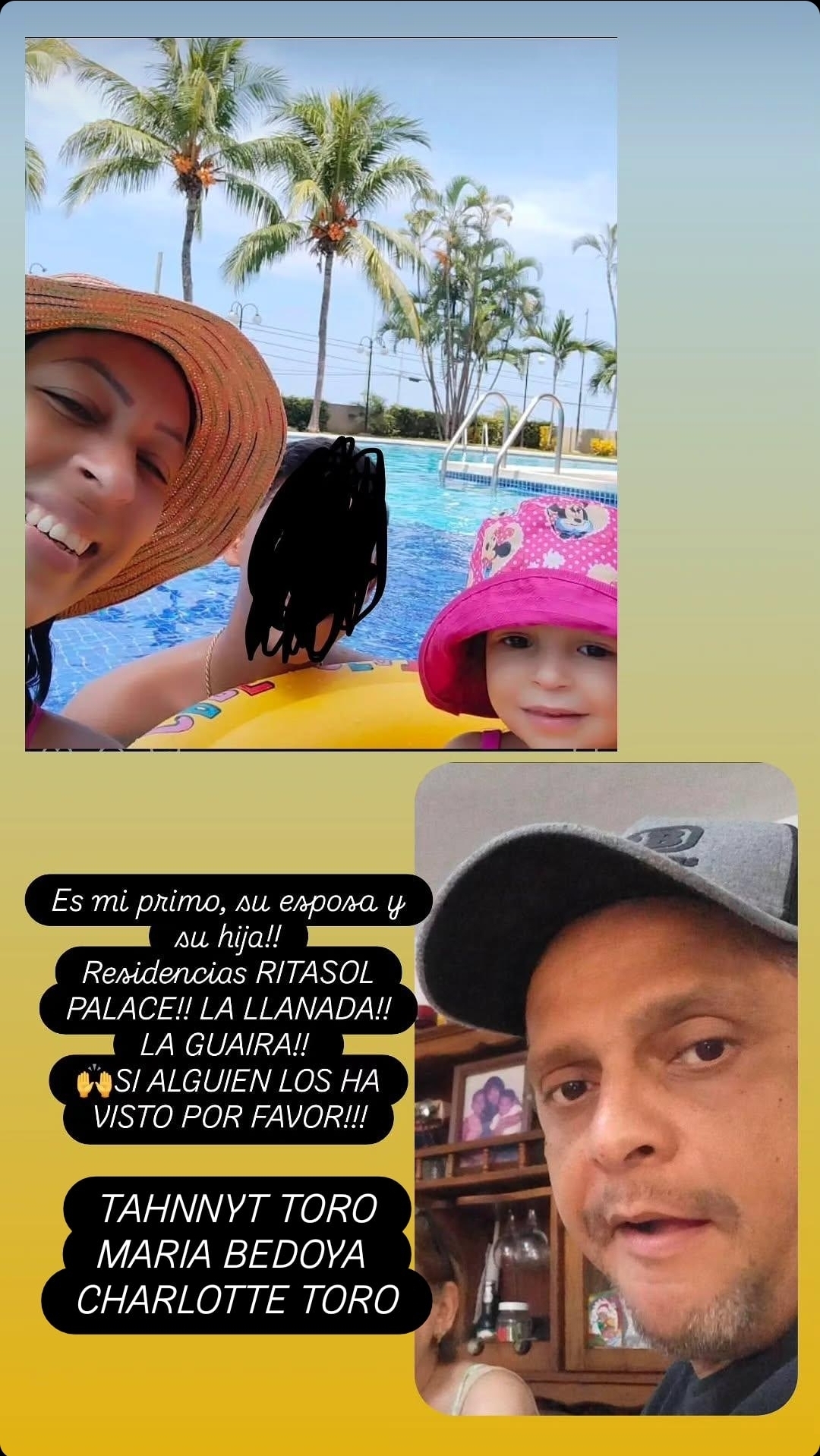 Foto de Tahnnyt, Maria y Charlotte Toro Bedoya